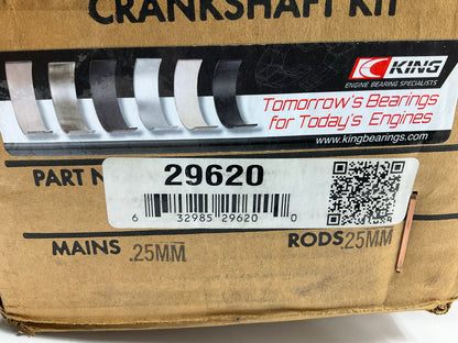REMAN. 29620-25MM-25MM Crankshafts & Bearings .25mm / .25mm Toyota 1ZZFE 1.8L