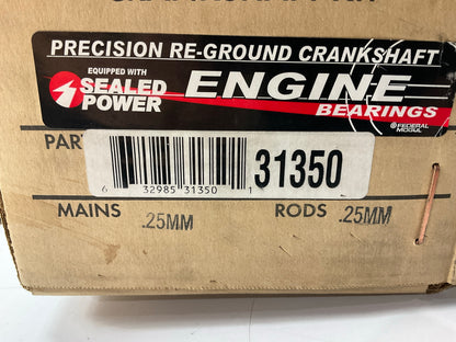 REMAN 31350 Crankshaft Kit W/ .25mm Main & Rod Bearings For 99-04 Chrysler 3.5L