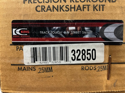 Reman 32850 Crankshaft W/ 0.25mm Main & 0.25mm Rod Bearings - 92-01 Toyota 5S-FE