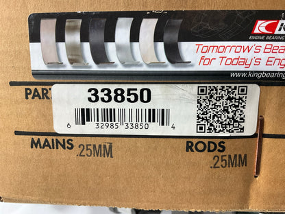 Reman OEM 4621916 Crankshaft Kit W/ 0.25mm Main & Rod Bearings For Chrysler 2.4L