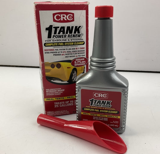 CRC 05815 1 Tank Power Renew Complete Fuel System Cleanup 15 Fl Oz Bottle