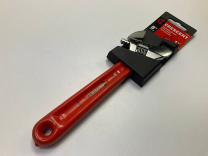 Crescent 8'' Adjustable Crescent Wrench Chrome Finish (1-1/8'' Max Jaw Capacity)