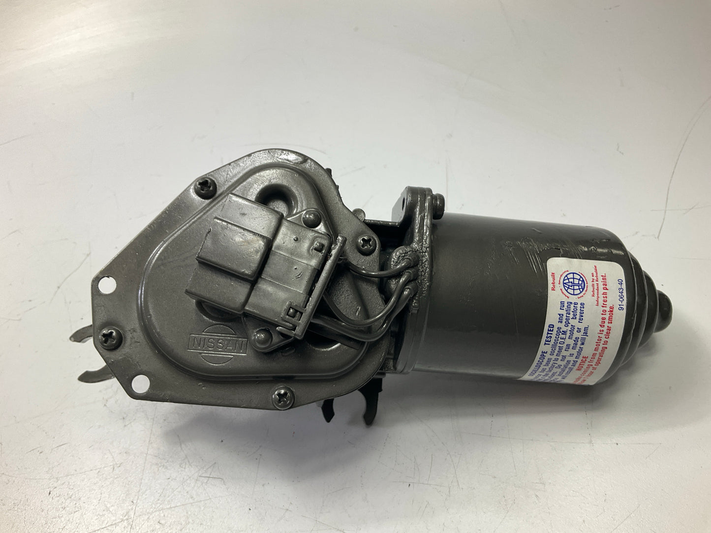 REMAN. Crown 43-1233 Windshield Wiper Motor For 1984-1986 Nissan 200SX