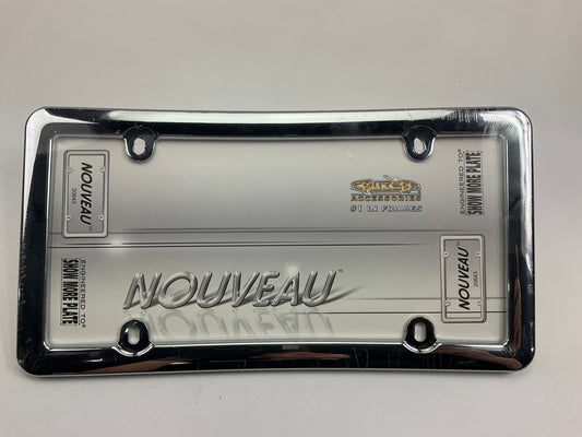 Cruiser 20643 Nouveau License Plate Frame, Chrome Plastic