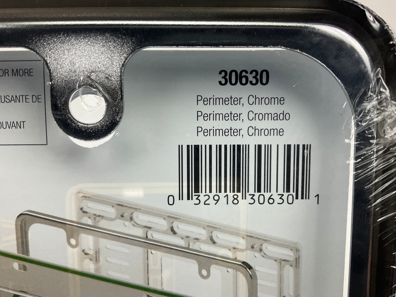 Cruiser 30630 Perimeter License Plate Frame, Chrome