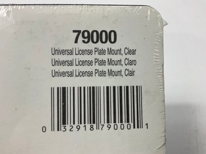 (2) Cruiser 79000 UNIVERSAL License Plate Frame Mounts W/ Hardware