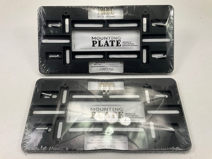 (2) Cruiser 79150 UNIVERSAL License Plate Frame Mount W/ Fastener Bolts
