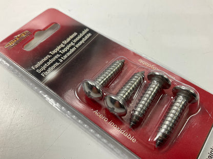 Cruiser 80430 License Plate Frame Screws Fasteners, Tapping, Stainless