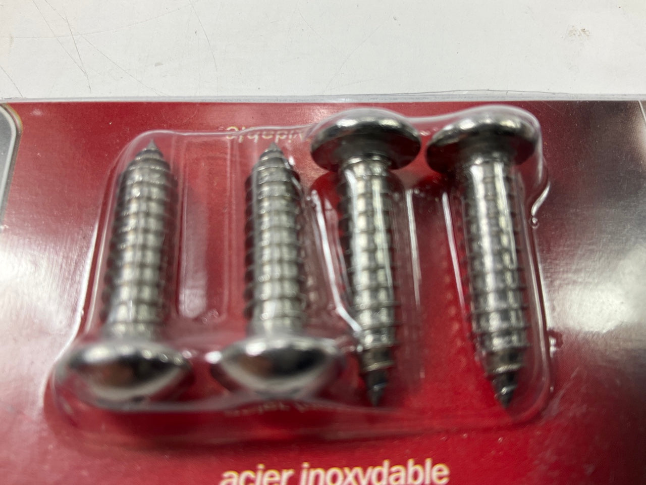 Cruiser 80430 License Plate Frame Screws Fasteners, Tapping, Stainless