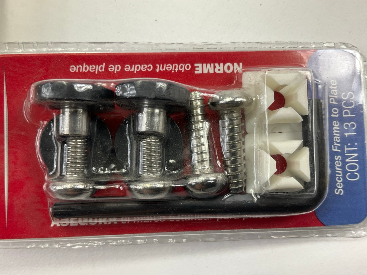 Cruiser 81420 Rattle Stop License Plate Locking Fasteners Kit - Stops Vibration
