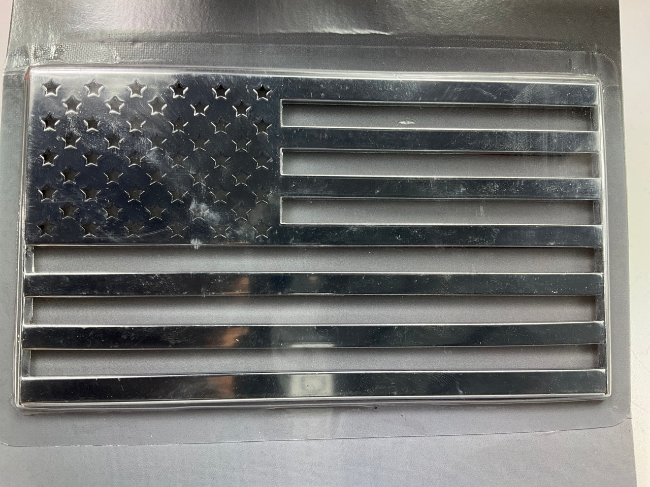 Cruiser 83083 3D American Flag USA Chrome Emblem Decal Sticker