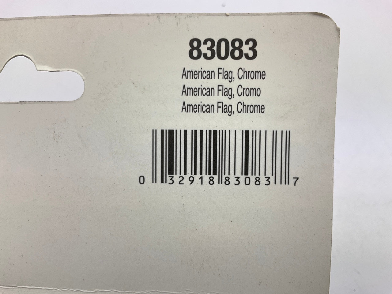 Cruiser 83083 3D American Flag USA Chrome Emblem Decal Sticker