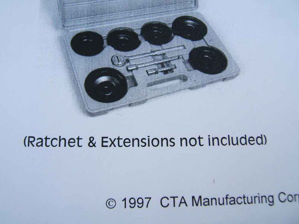 CTA 096950 Oil Filter Cap Wrench Set