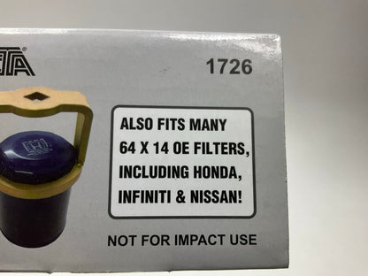CTA Tools 1726 Toyota Oil Filter Wrench  64 X 14 (64mm X 14 Pt Wrench)