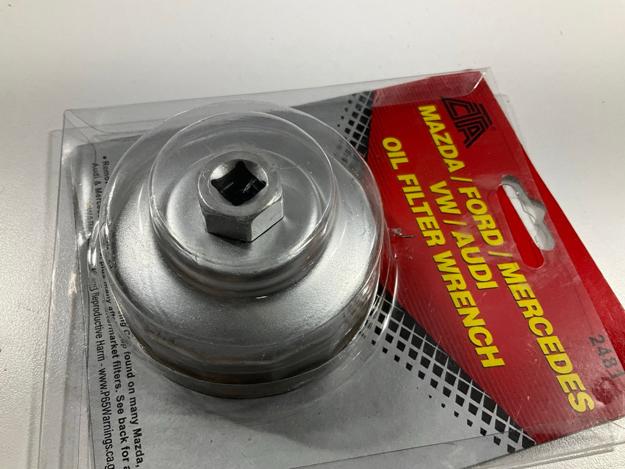 CTA 2481 Engine Oil Filter Cap Socket - 76mm X 14 Flute