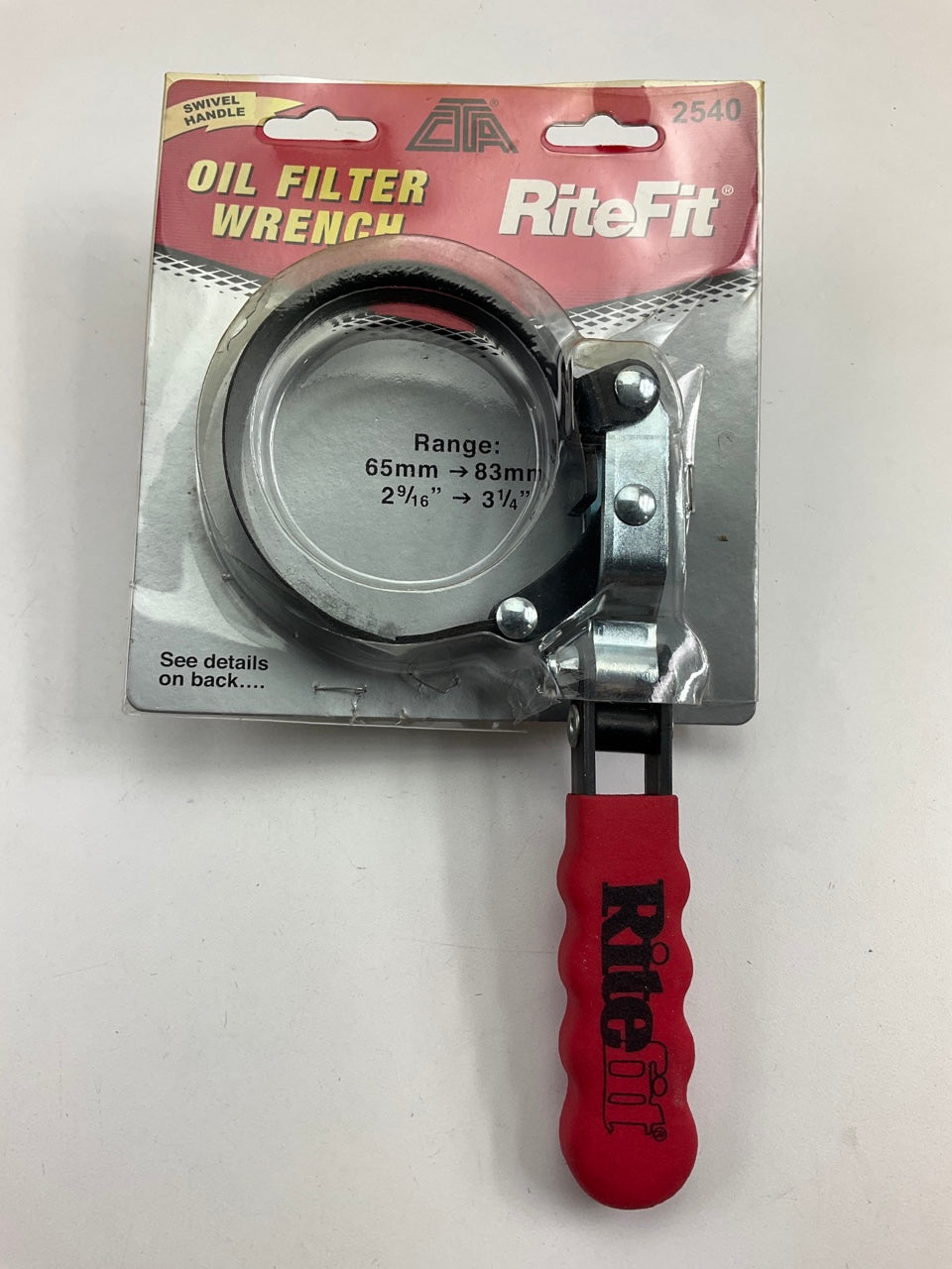 CTA 2540 RiteFit Swivel Oil Filter Wrench Range 65mm-83mm