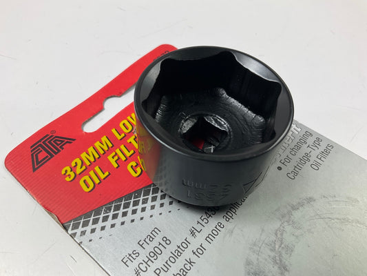 CTA 2572 32MM Low Profile Oil Filter Housing Cap Socket For Fram CH908