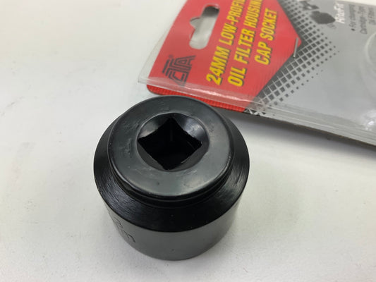 CTA 2573 24MM Low-Profile Oil Filter Housing Cap Socket