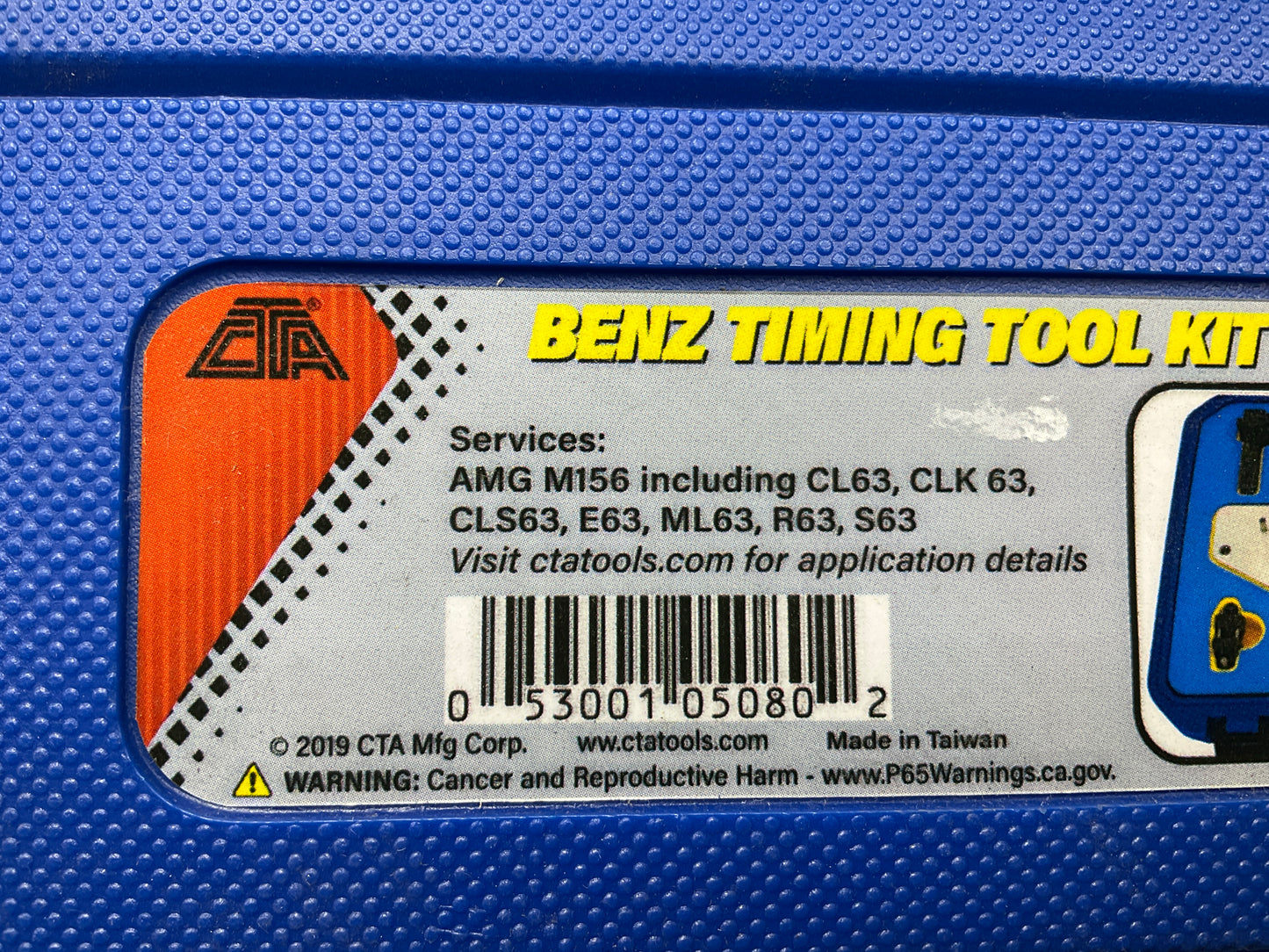 USED CTA 5080 Mercedes M156 Timing Tool Set CL63, CLK63, CLS63, E63, ML63, S63