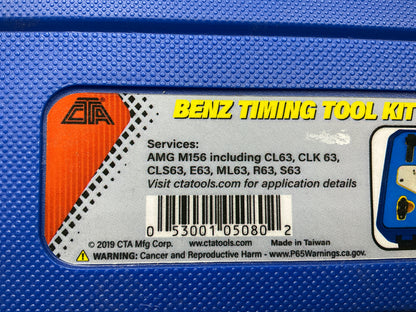 USED CTA 5080 Mercedes M156 Timing Tool Set CL63, CLK63, CLS63, E63, ML63, S63