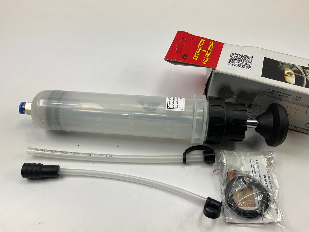 CTA 7073 Extraction / Filling Pump W/ Extra Hose - 200cc / .2 Quart