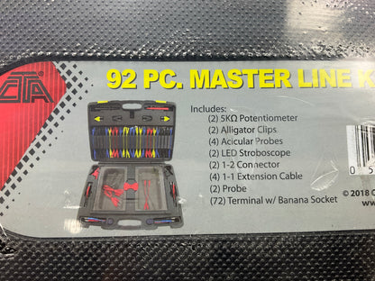 CTA Tools 7662 - 92 Pc. Master Line Kit Electrical Testing Tool Kit Set