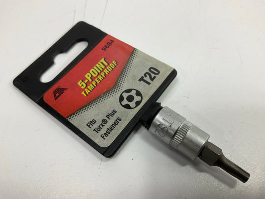CTA 9684 - 5 Point Tamper Torx Socket T20