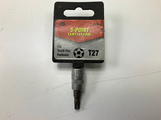 CTA 9686 1/4'' Drive T27 Torx Star Bit Socket