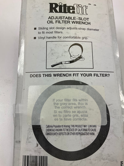 CTA A280 Adjustable Oil Filter Wrench 76mm-102mm (3'' To 4-1/32'' Diameter)