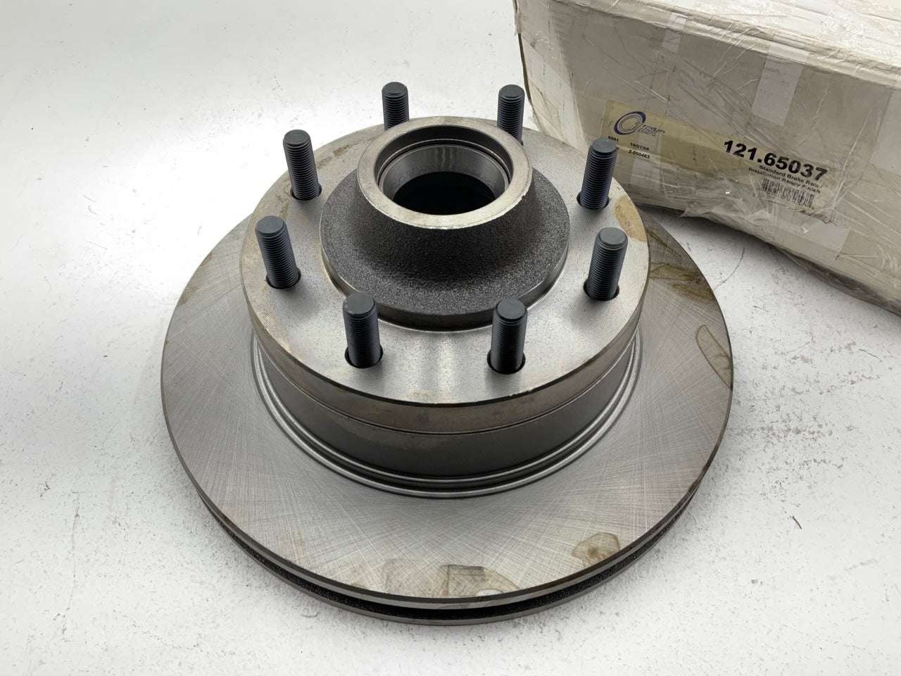 CTEK 121-65037 Front  Disc Brake Rotor & Hub - 1992-1994 E-250 E-350