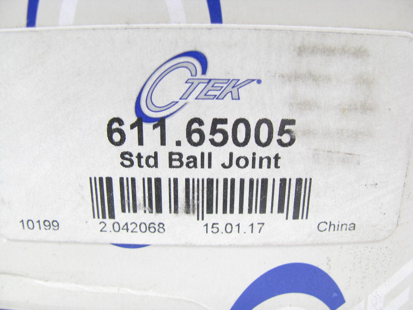 Ctek 611-65005 FRONT LOWER Suspension Ball Joint