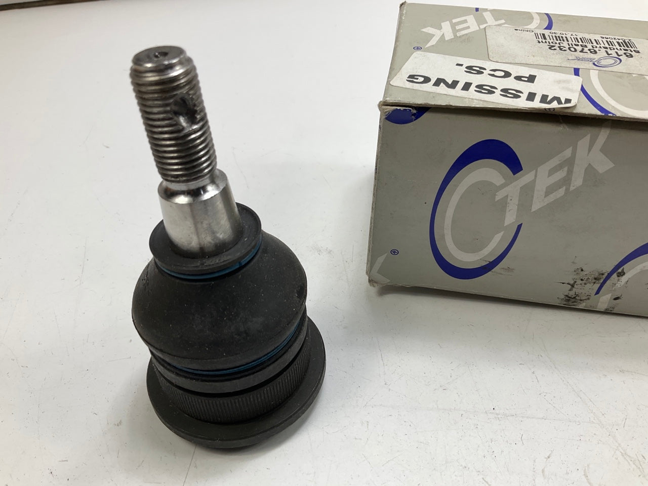 MISSING HARDWARE - Ctek 611-67032 Front Upper Suspension Ball Joint