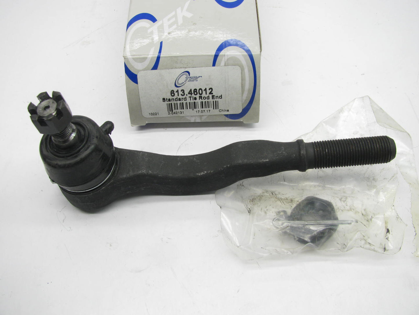Ctek 613-46012 Front Inner Steering Tie Rod End For 1992-2000 Mitsubishi Montero