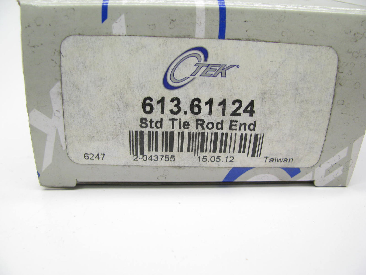 Ctek 613-61124 FRONT INNER Steering Tie Rod End