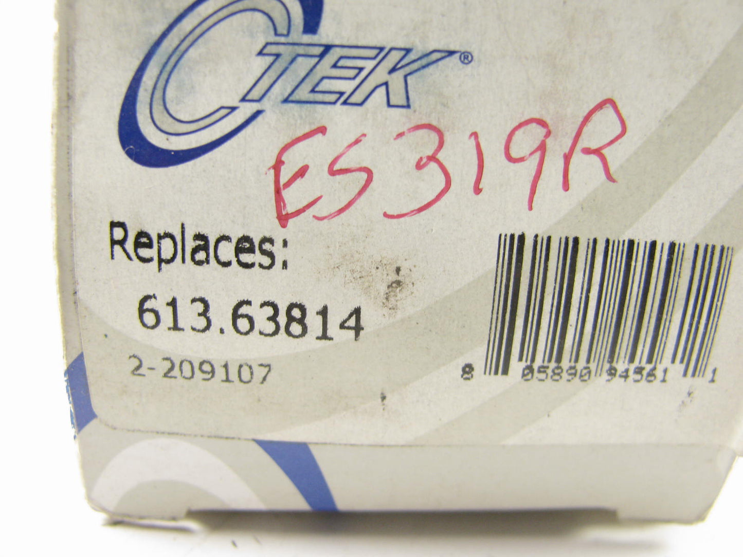Ctek 613-63814 Steering Tie Rod End Adjusting Sleeve