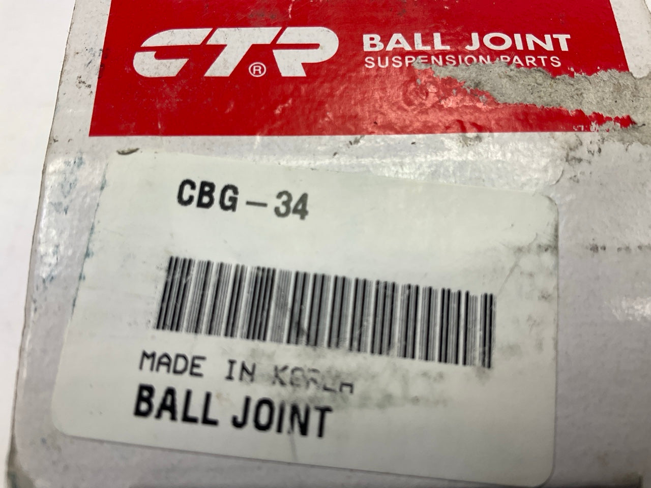 CTR CBG-34 Front Lower Ball Joint