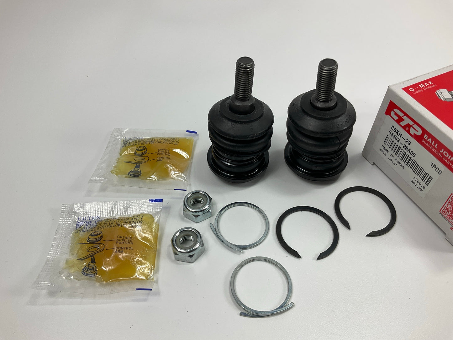 (2) CTR CBKH-28 Front Upper Ball Joints For 2001-2006 Kia Optima