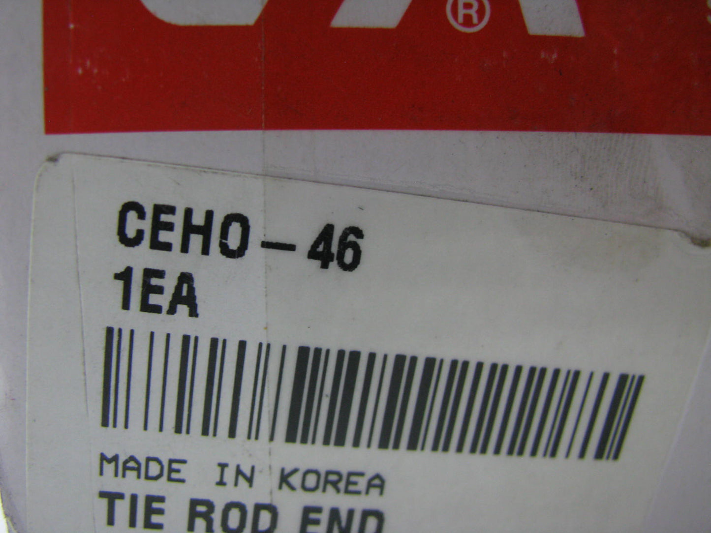 Left Outer Steering Tie Rod End CTR CEHO-46