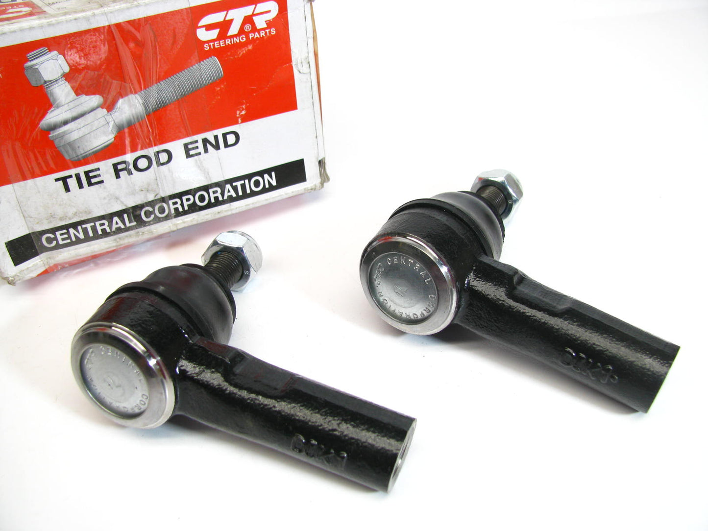 (2) CTR Front Outer Steering Tie Rod Ends