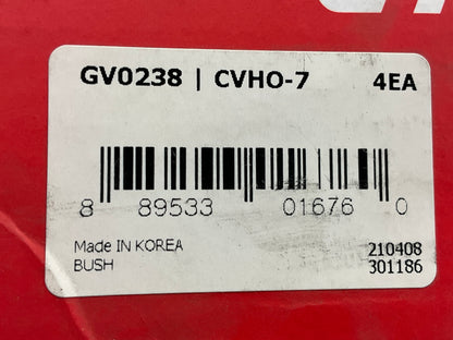 (4) CTR GV0238 Control Arm Bushings
