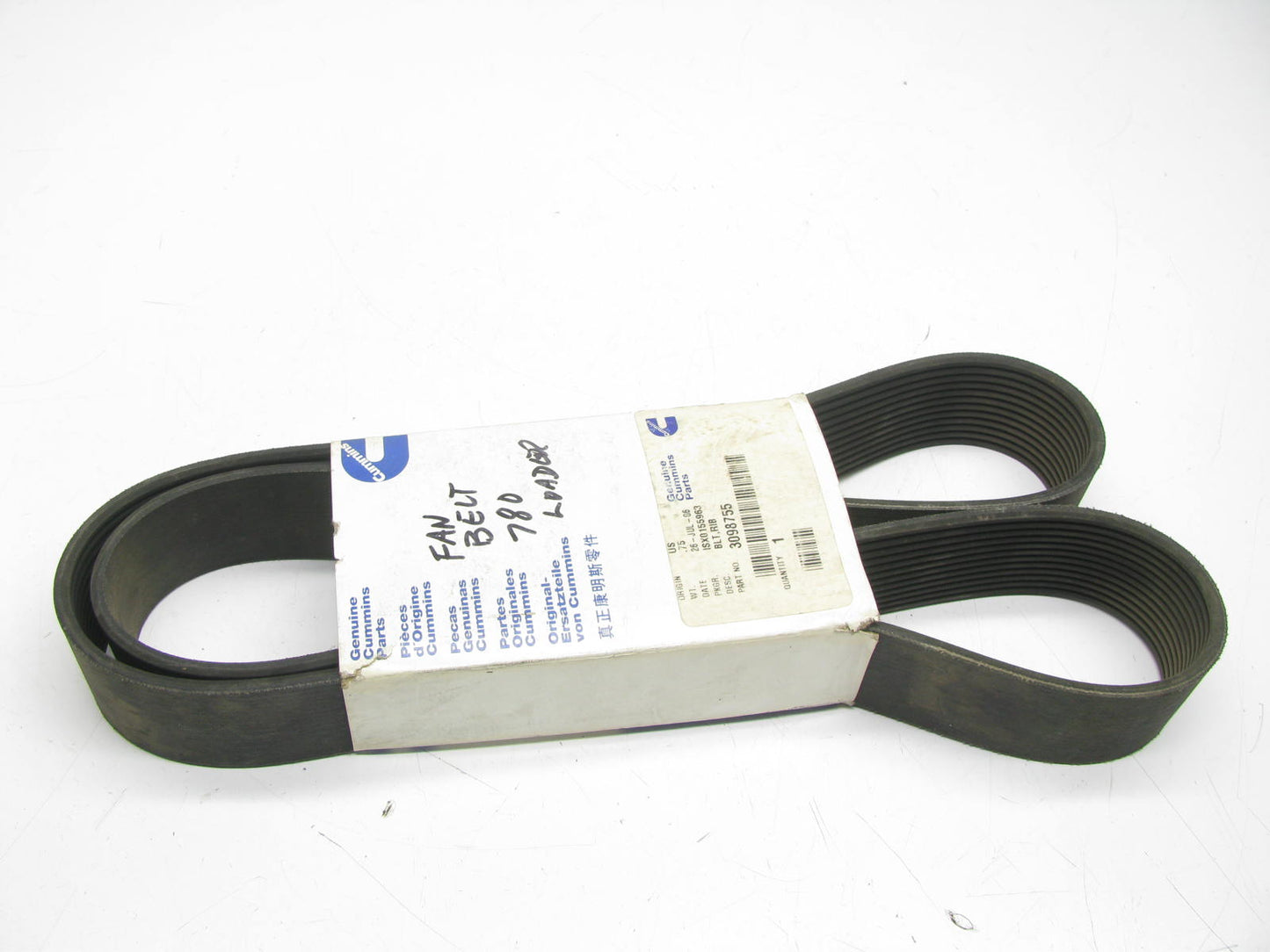 NEW - OEM Cummins  3098755 Serpentine Drive Belt