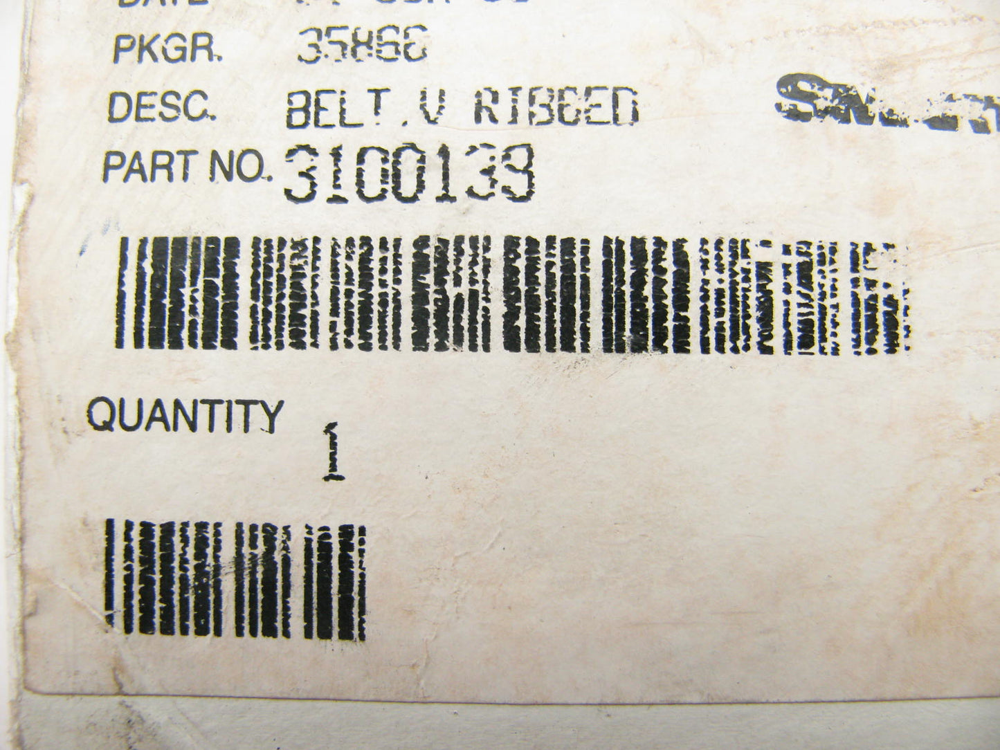 NEW - OEM Cummins 3100139 Serpentine Belt