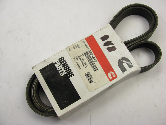 NEW - OEM - Cummins 3681812 Serpentine V-Ribbed Belt