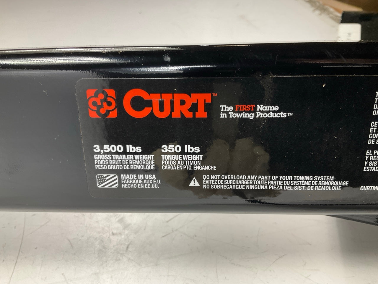 Curt 12243 Trailer Hitch 1-1/4'' Receiver Tow Hitch - 1995-2002 Continental