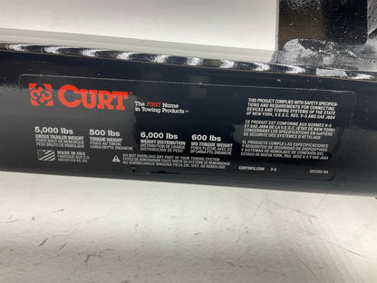 Curt 13013 Class 3 Square Tube Receiver Hitch For 1995-2004 Toyota Tacoma