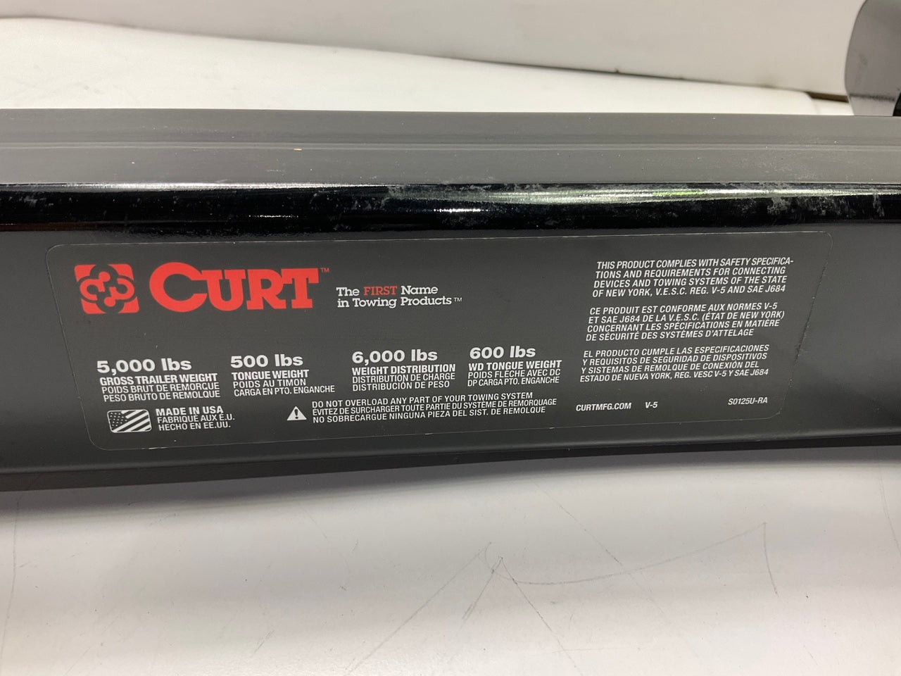 Curt 13087 Class III 2'' Receiver Trailer Hitch For 1996-2002 Toyota 4Runner