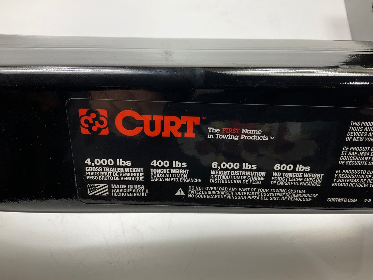 Curt 13344 Class 3 Trailer Hitch 2'' Receiver