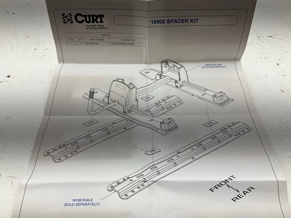 CURT 16570 R24 5th Wheel Roller For Short Bed Trucks, 24,000 Lbs