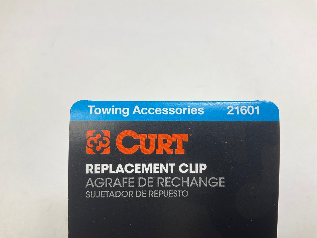 Curt 21601 Hitch Clip (For 1/2'' Or 5/8'' Pin, Zinc)