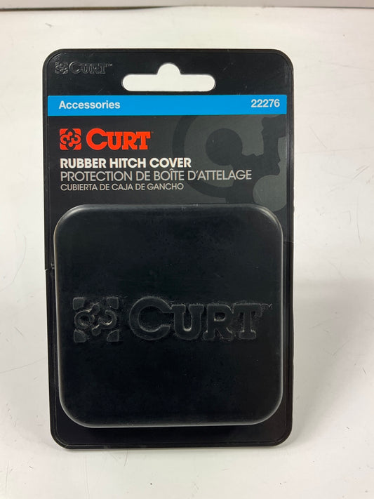 Curt 22276 Rubber Trailer Hitch Cover For 2-Inch Receiver